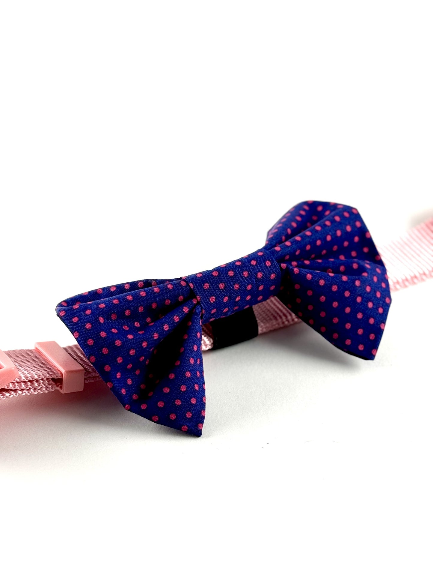 Navy Pawlka Dot