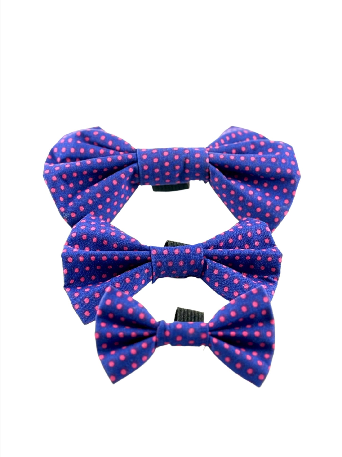 Navy Pawlka Dot